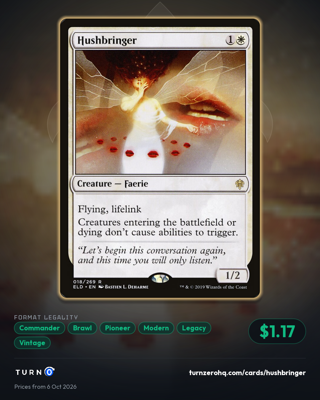 Shareable picture of Hushbringer
