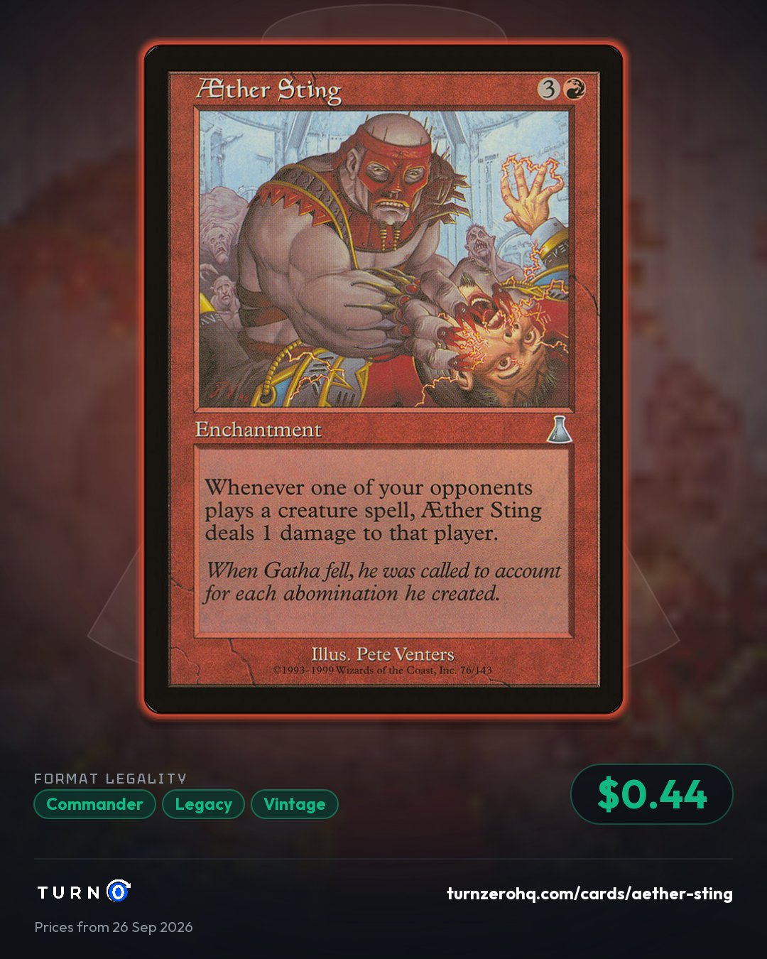 Shareable picture of Aether Sting