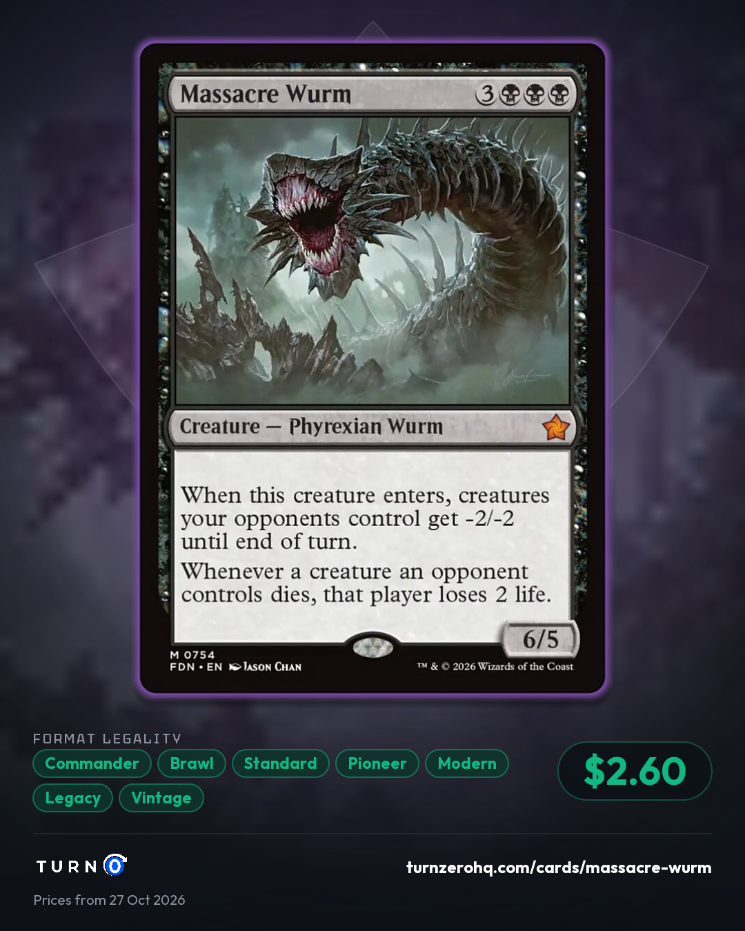 Shareable picture of Massacre Wurm