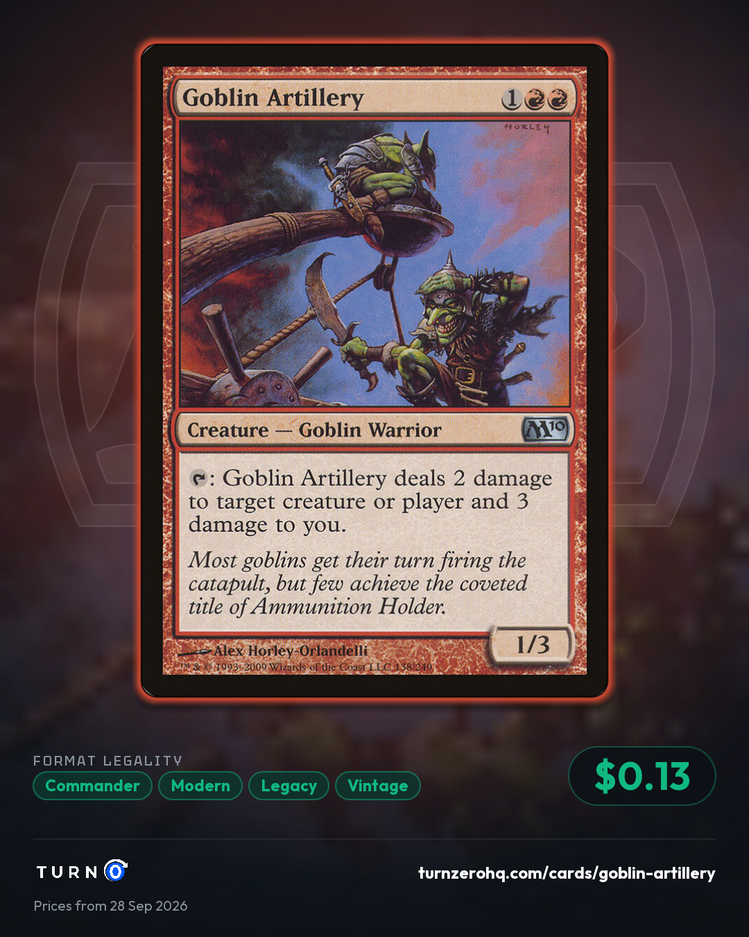 Shareable picture of Goblin Artillery