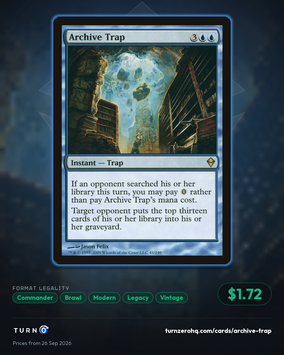 Shareable picture of Archive Trap