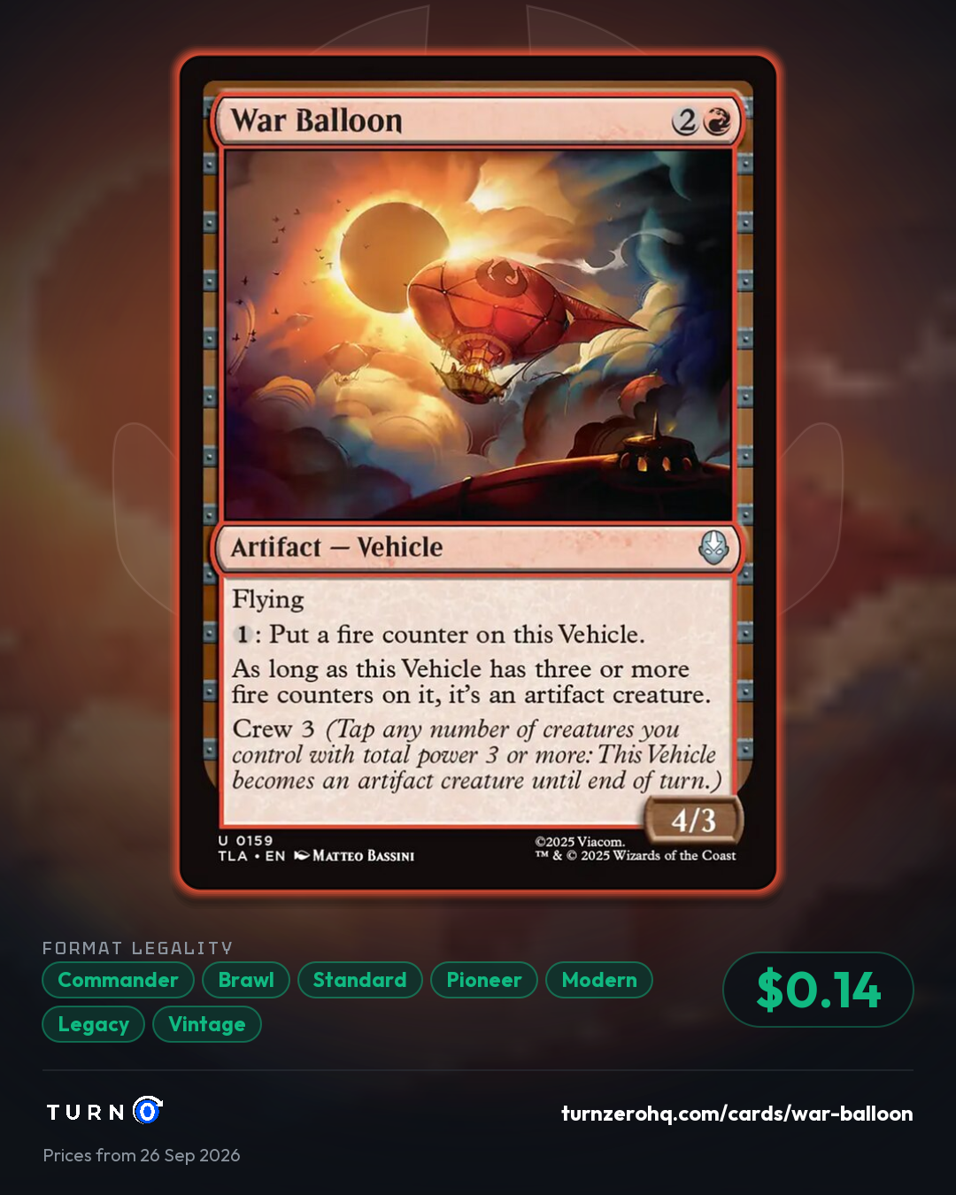 Shareable picture of War Balloon