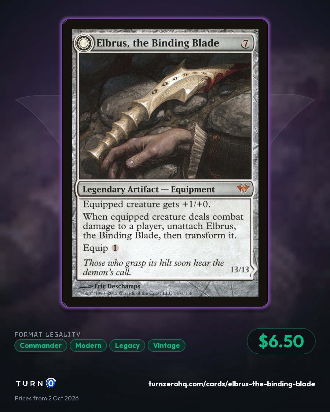 Shareable picture of Elbrus, the Binding Blade