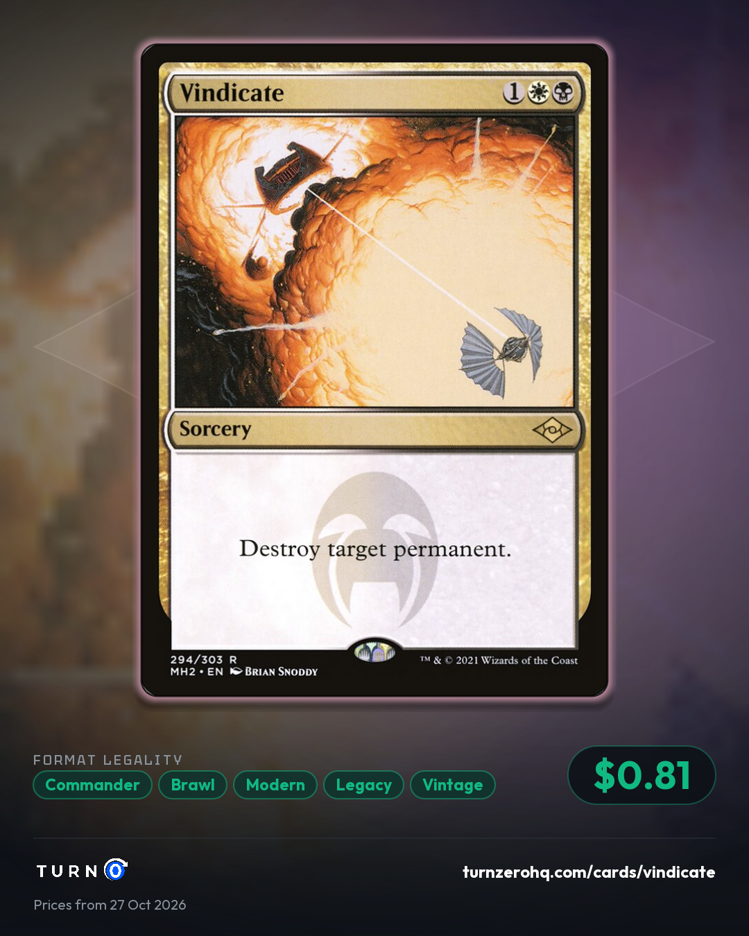 Shareable picture of Vindicate
