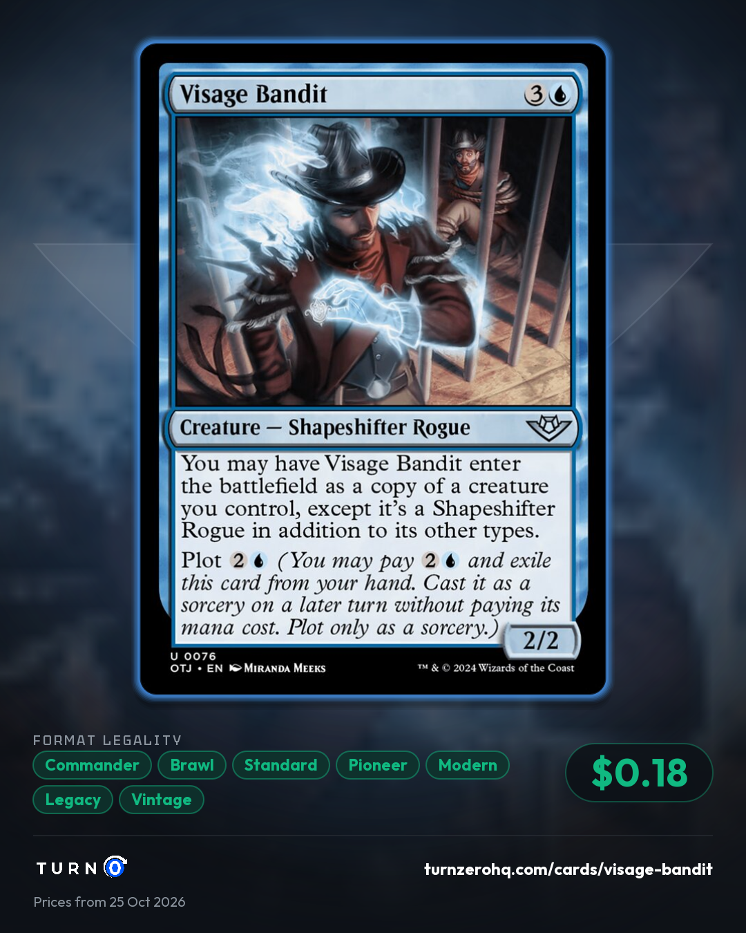 Shareable picture of Visage Bandit