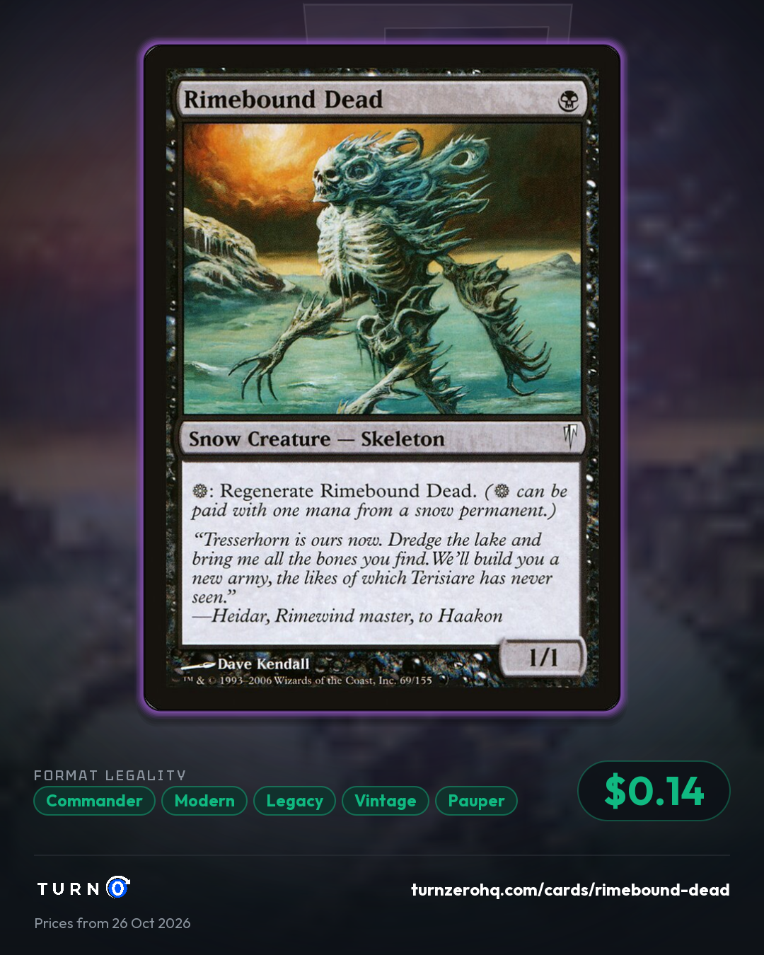 Shareable picture of Rimebound Dead