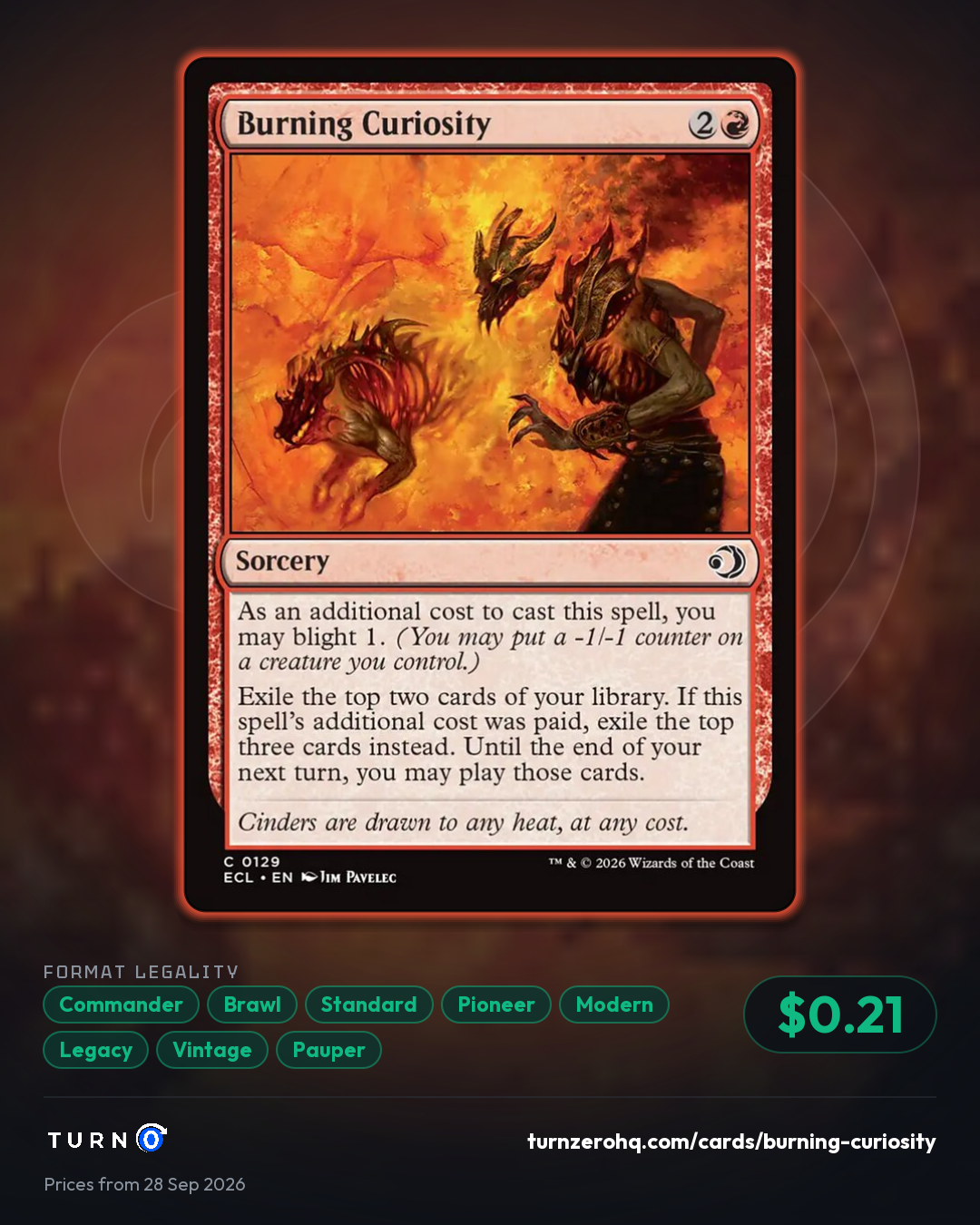 Shareable picture of Burning Curiosity