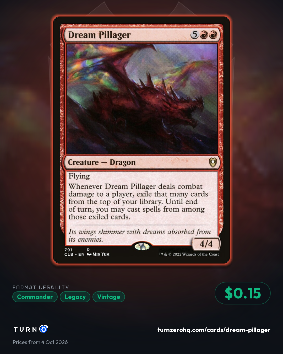 Shareable picture of Dream Pillager