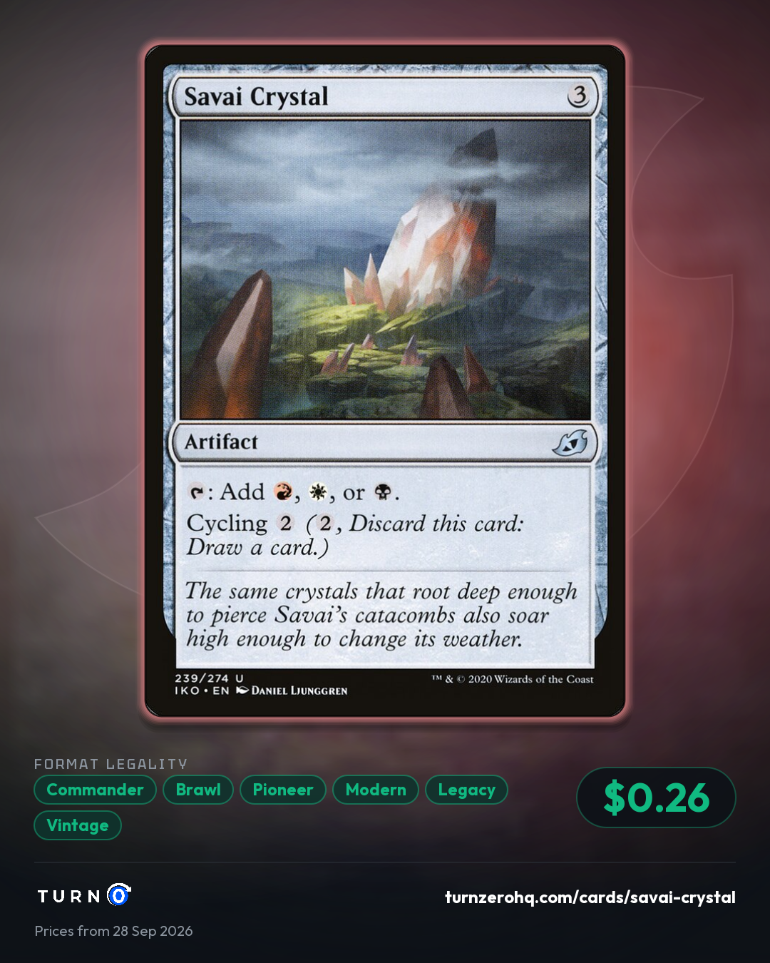 Shareable picture of Savai Crystal