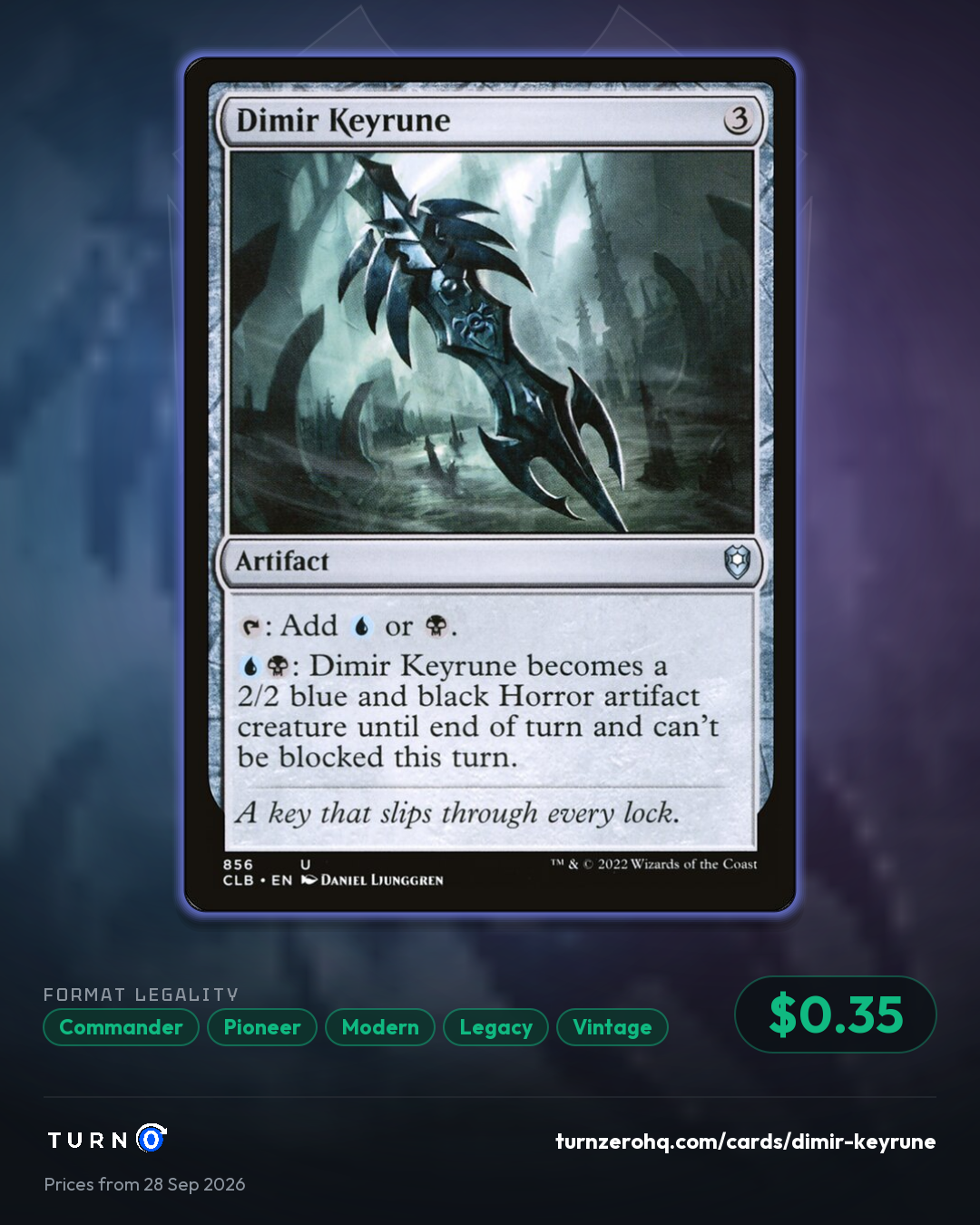 Shareable picture of Dimir Keyrune