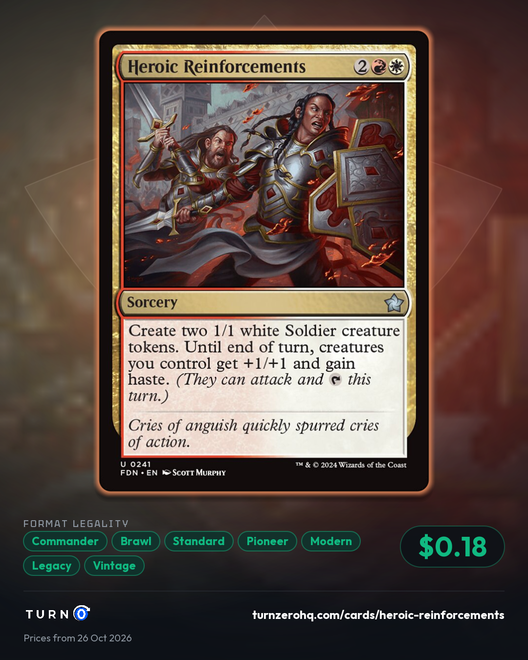 Shareable picture of Heroic Reinforcements