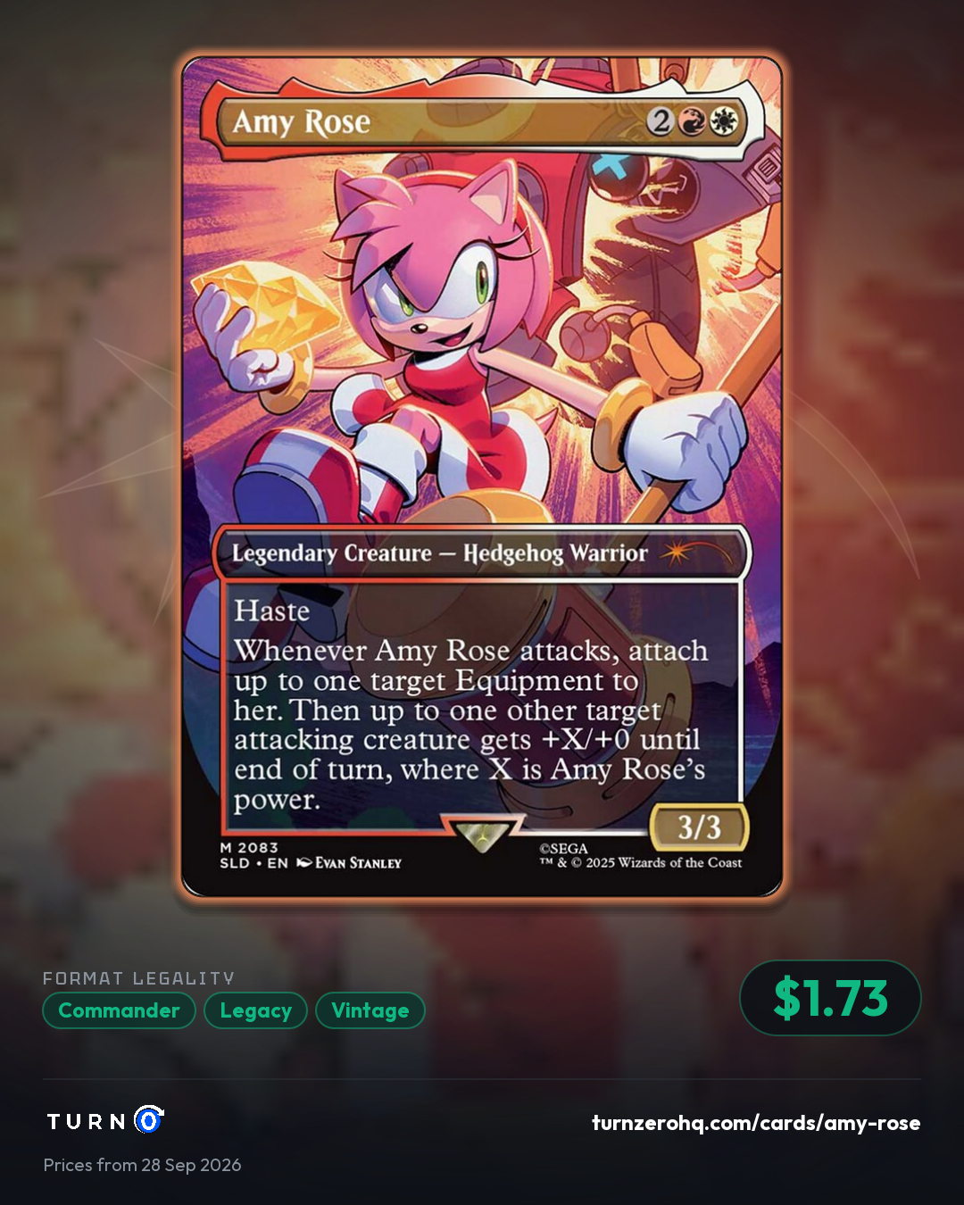 Shareable picture of Amy Rose
