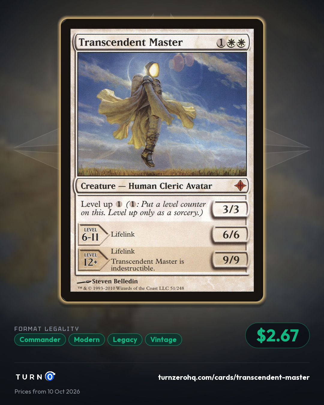 Shareable picture of Transcendent Master