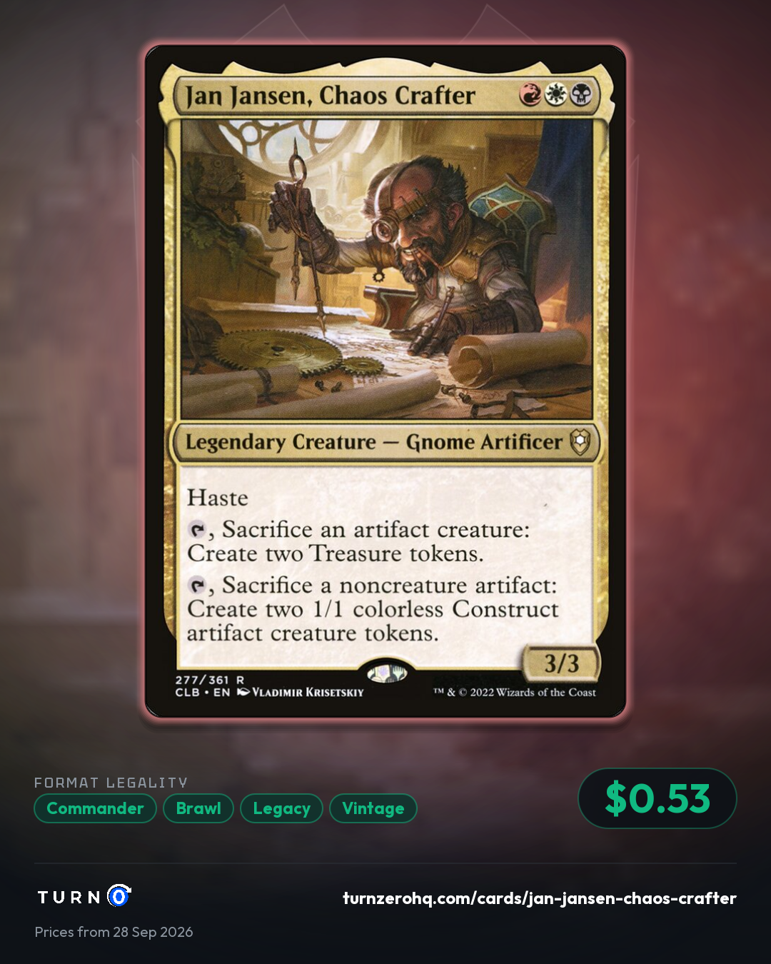 Shareable picture of Jan Jansen, Chaos Crafter