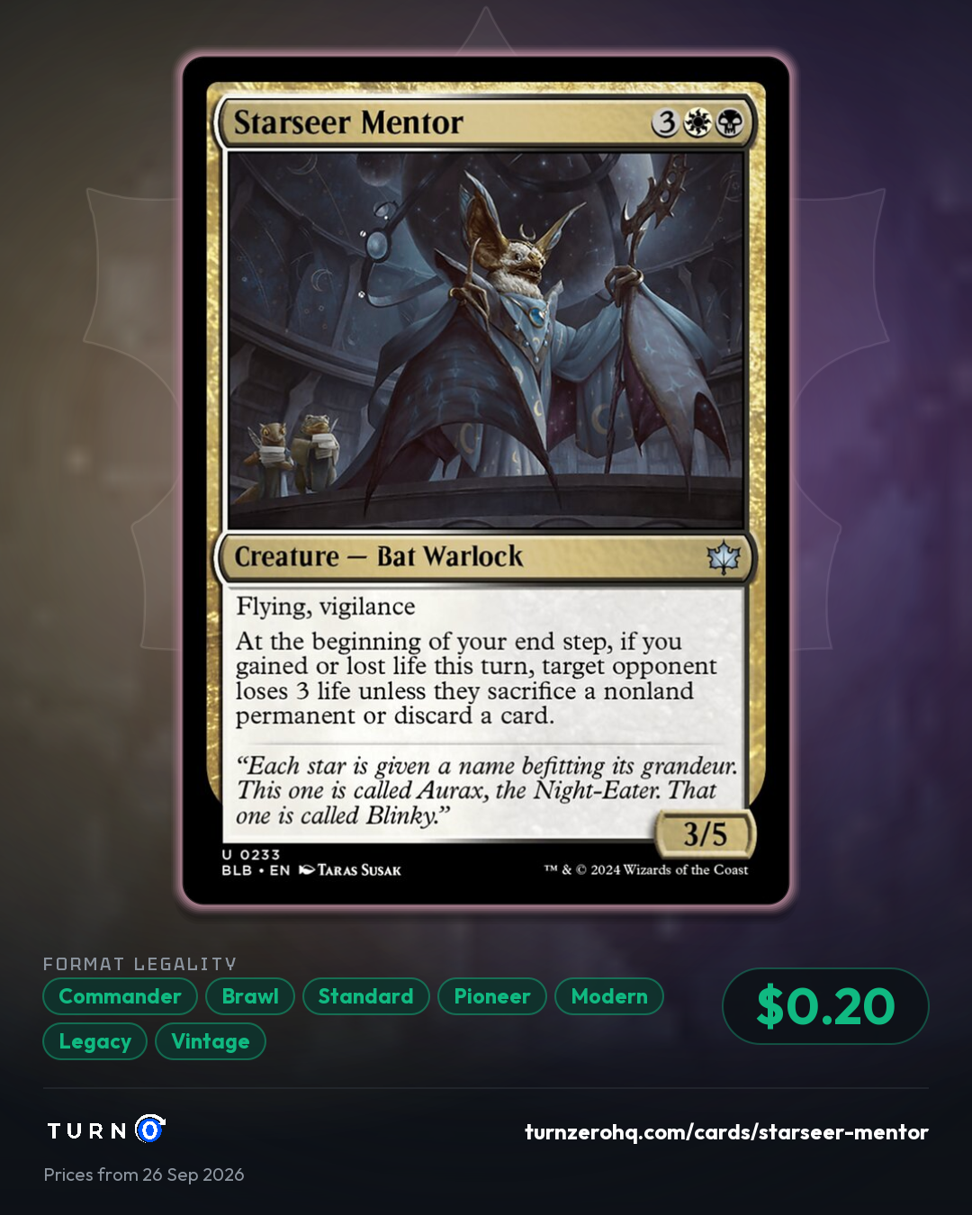 Shareable picture of Starseer Mentor