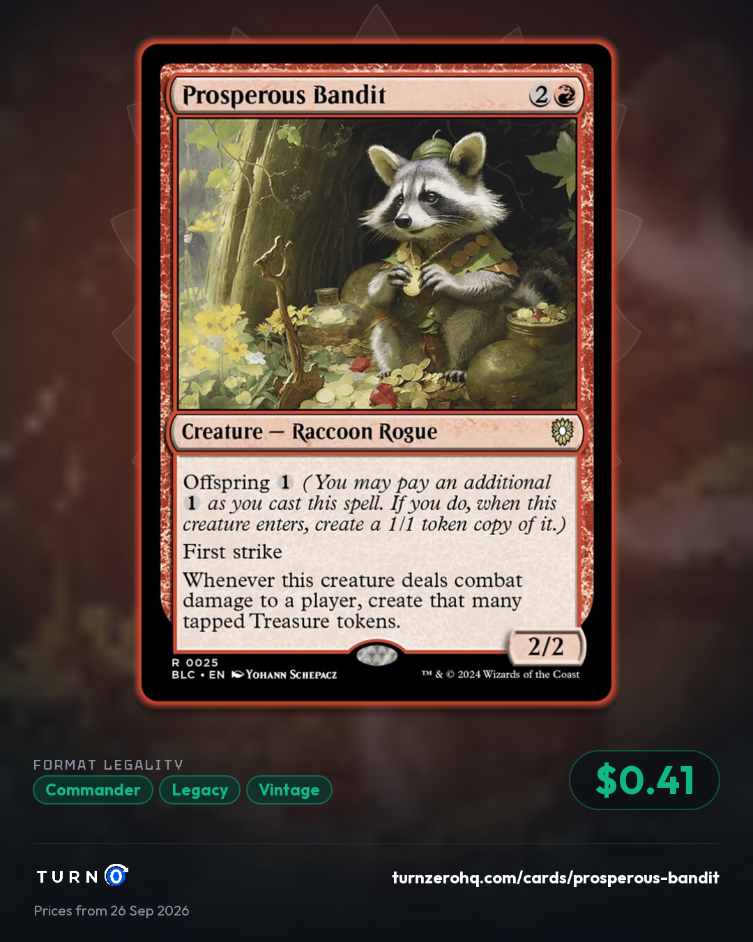 Shareable picture of Prosperous Bandit