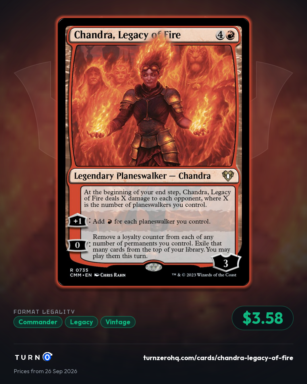 Shareable picture of Chandra, Legacy of Fire