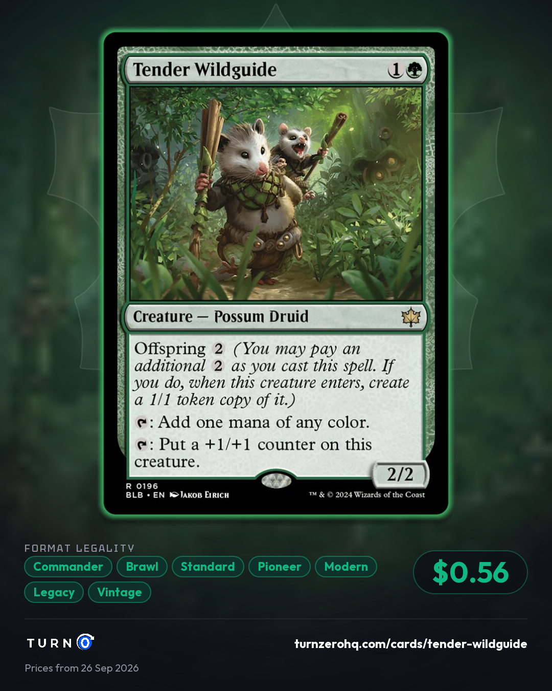 Shareable picture of Tender Wildguide