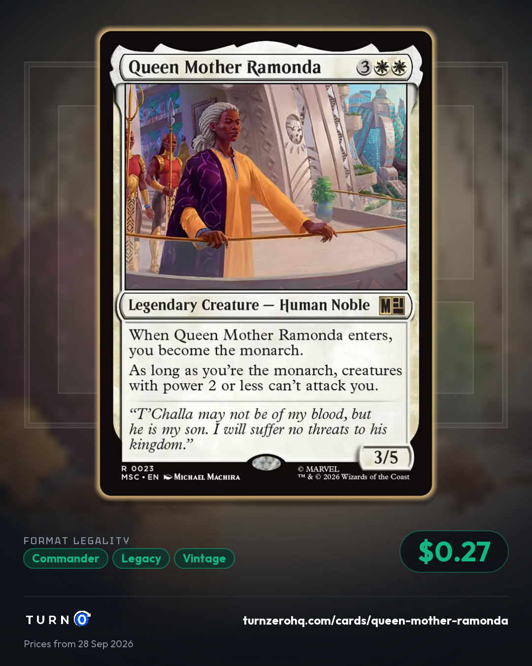Shareable picture of Queen Mother Ramonda