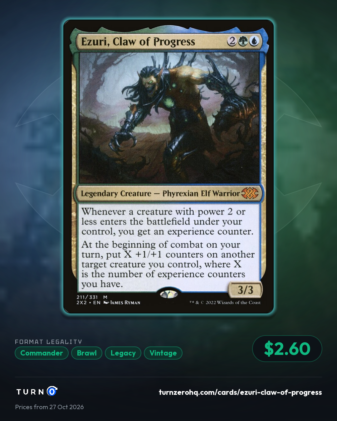 Shareable picture of Ezuri, Claw of Progress