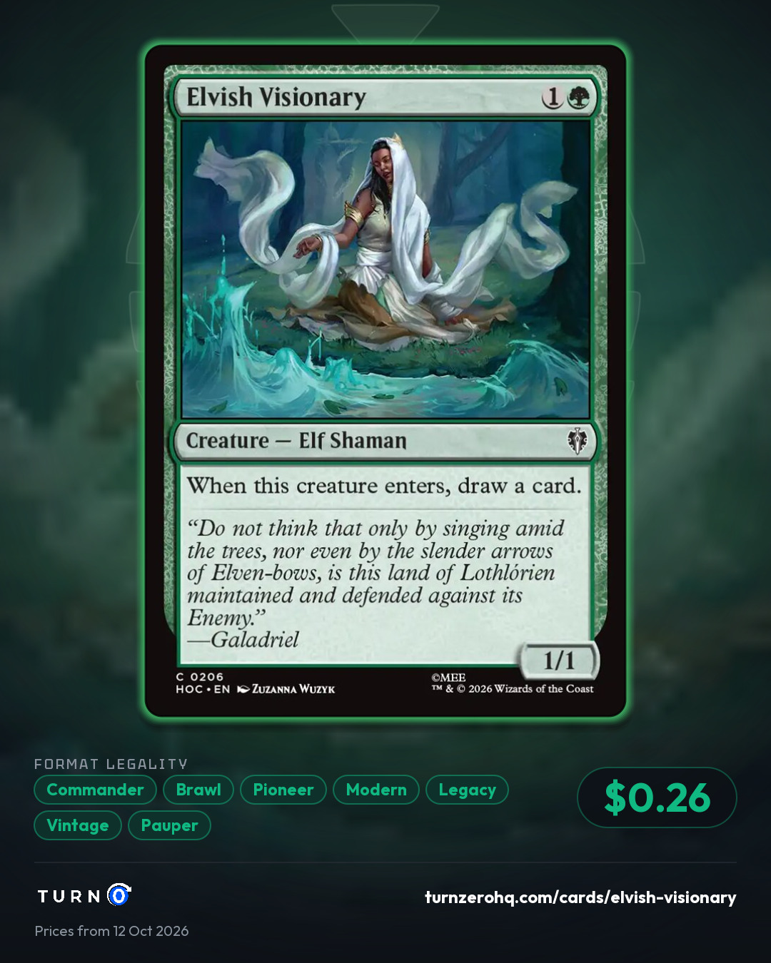 Shareable picture of Elvish Visionary