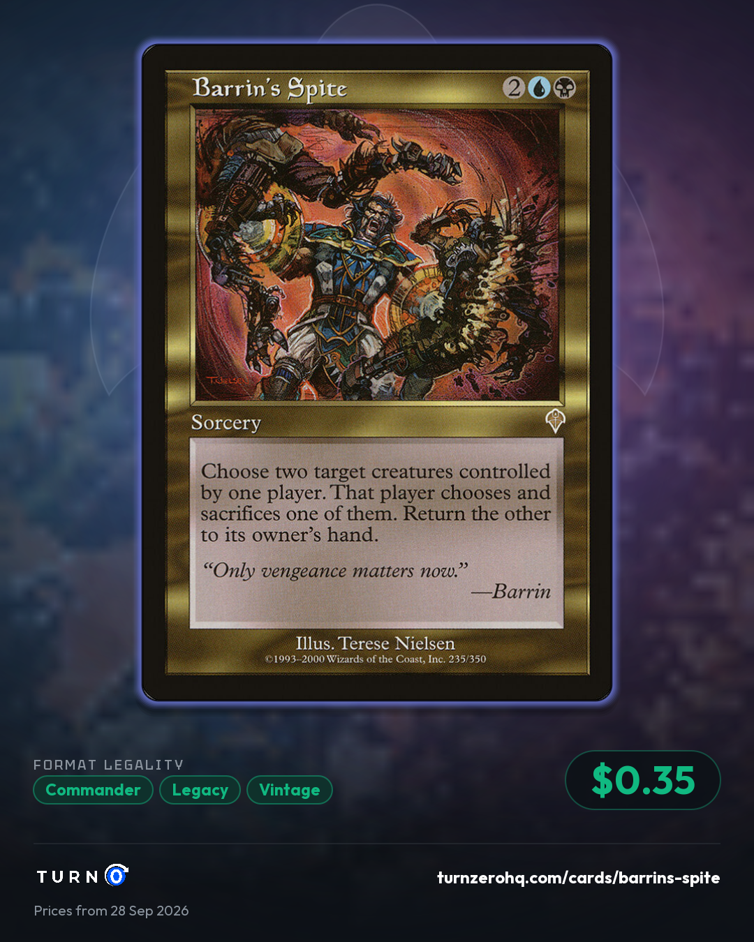 Shareable picture of Barrin's Spite