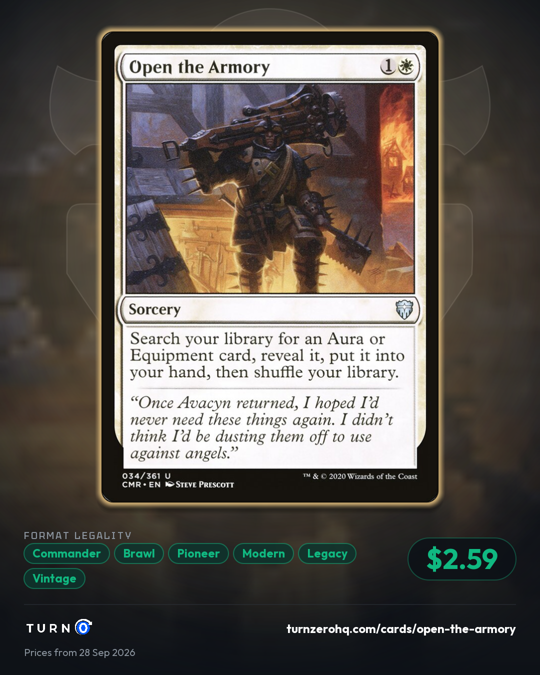 Shareable picture of Open the Armory
