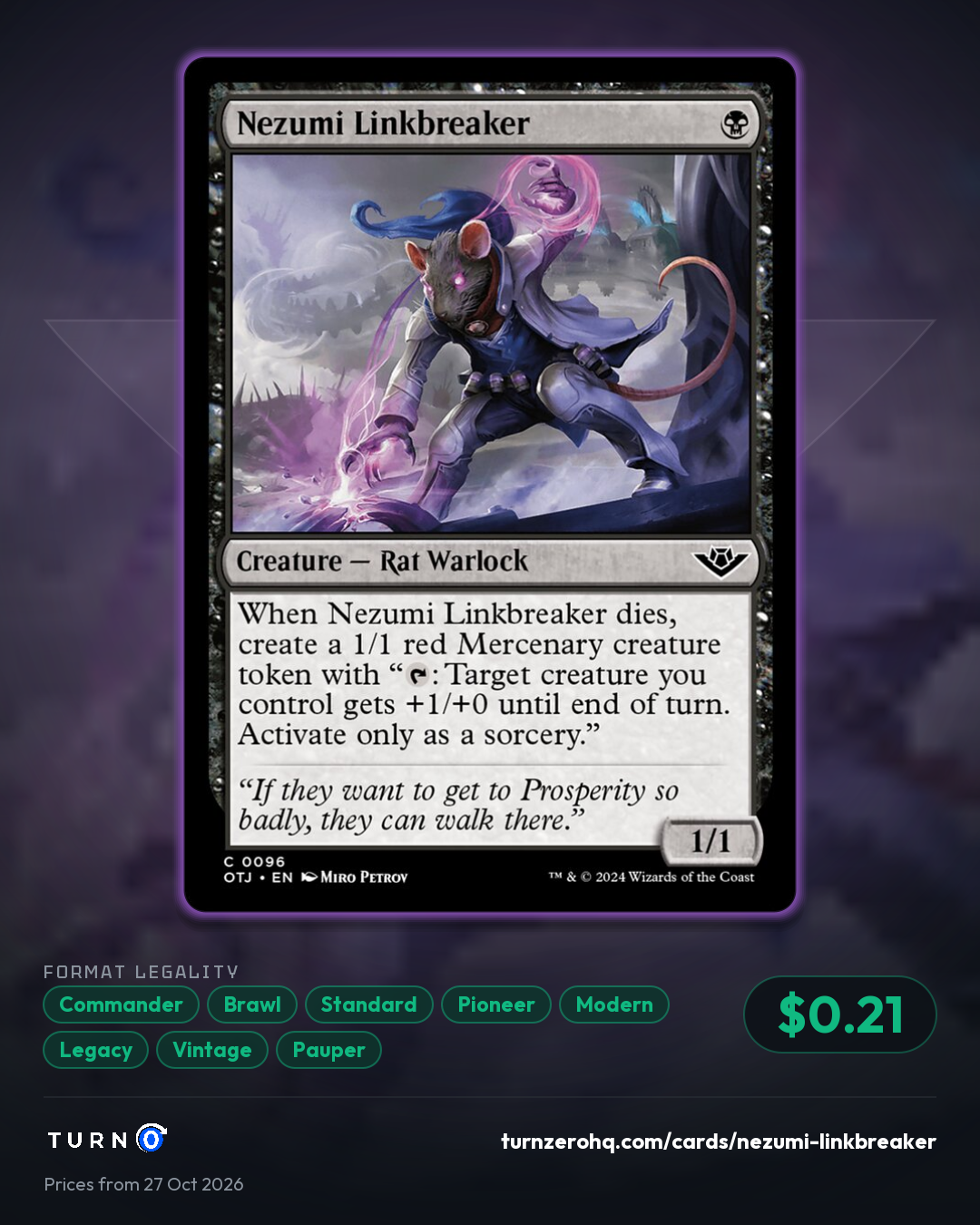 Shareable picture of Nezumi Linkbreaker