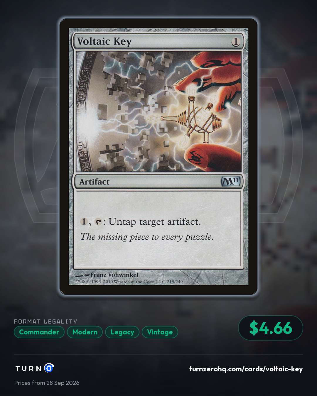 Shareable picture of Voltaic Key