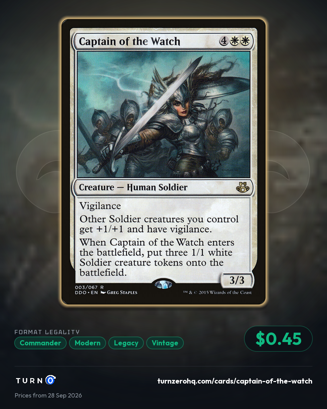 Shareable picture of Captain of the Watch