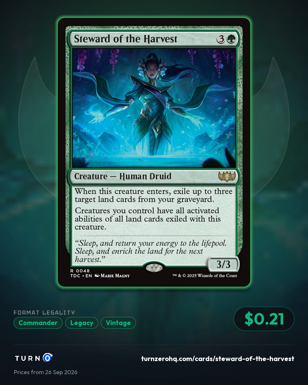 Shareable picture of Steward of the Harvest