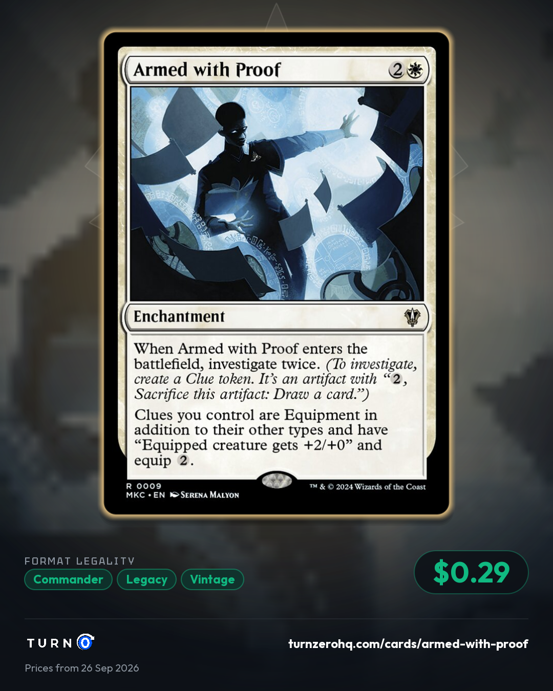 Shareable picture of Armed with Proof