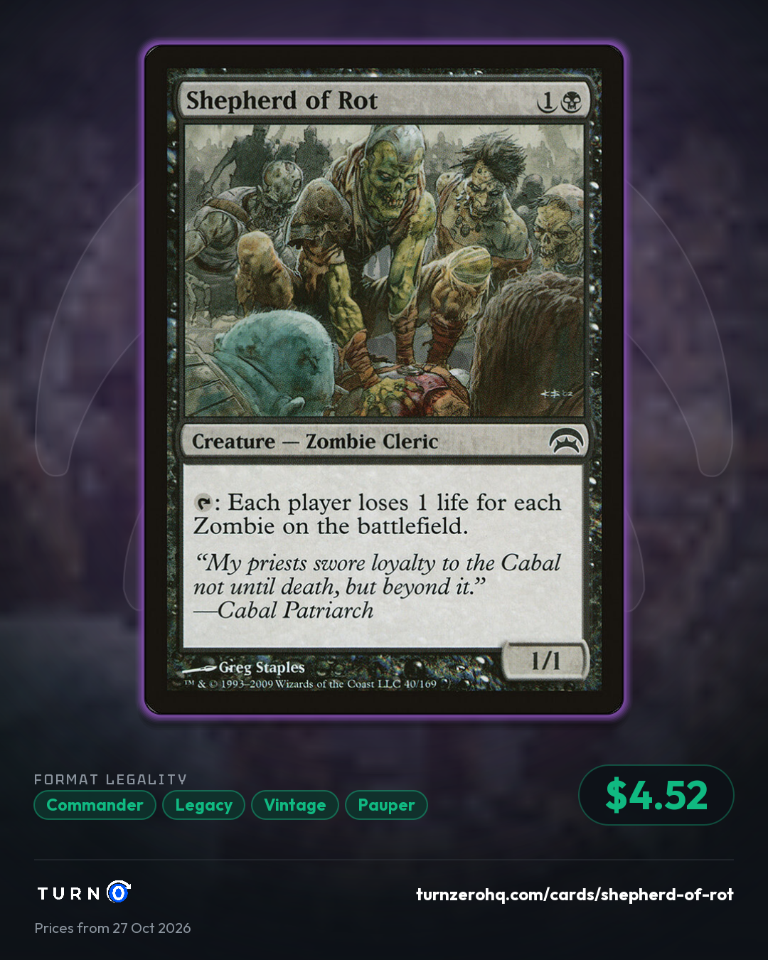 Shareable picture of Shepherd of Rot