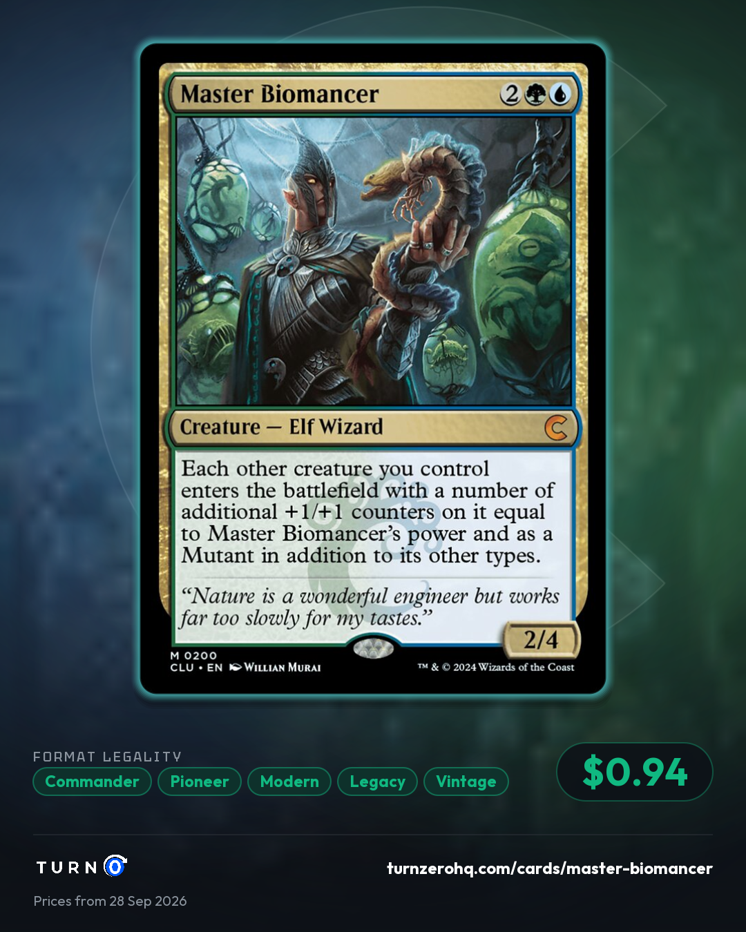 Shareable picture of Master Biomancer