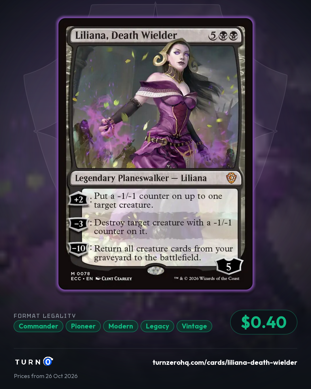 Shareable picture of Liliana, Death Wielder