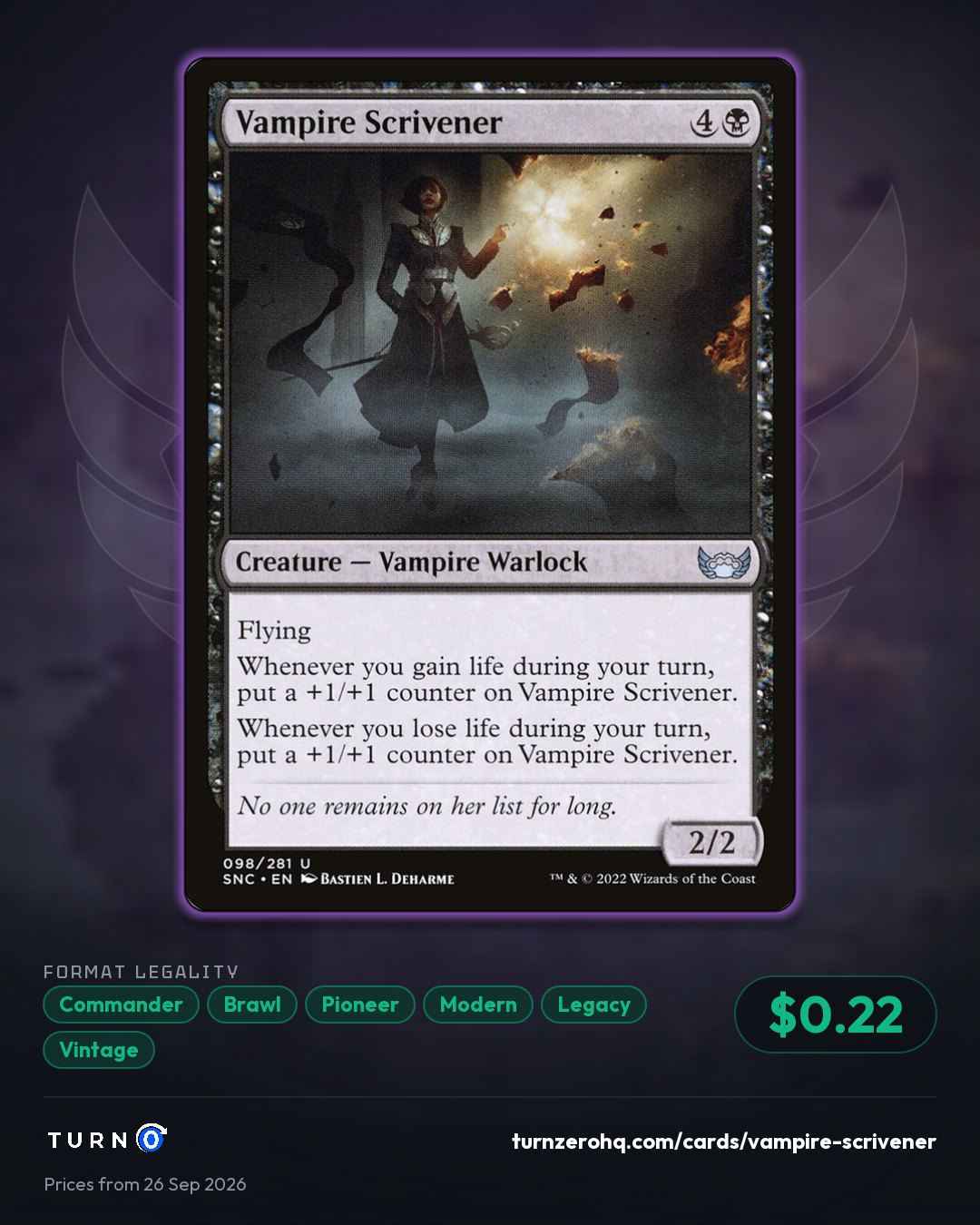 Shareable picture of Vampire Scrivener