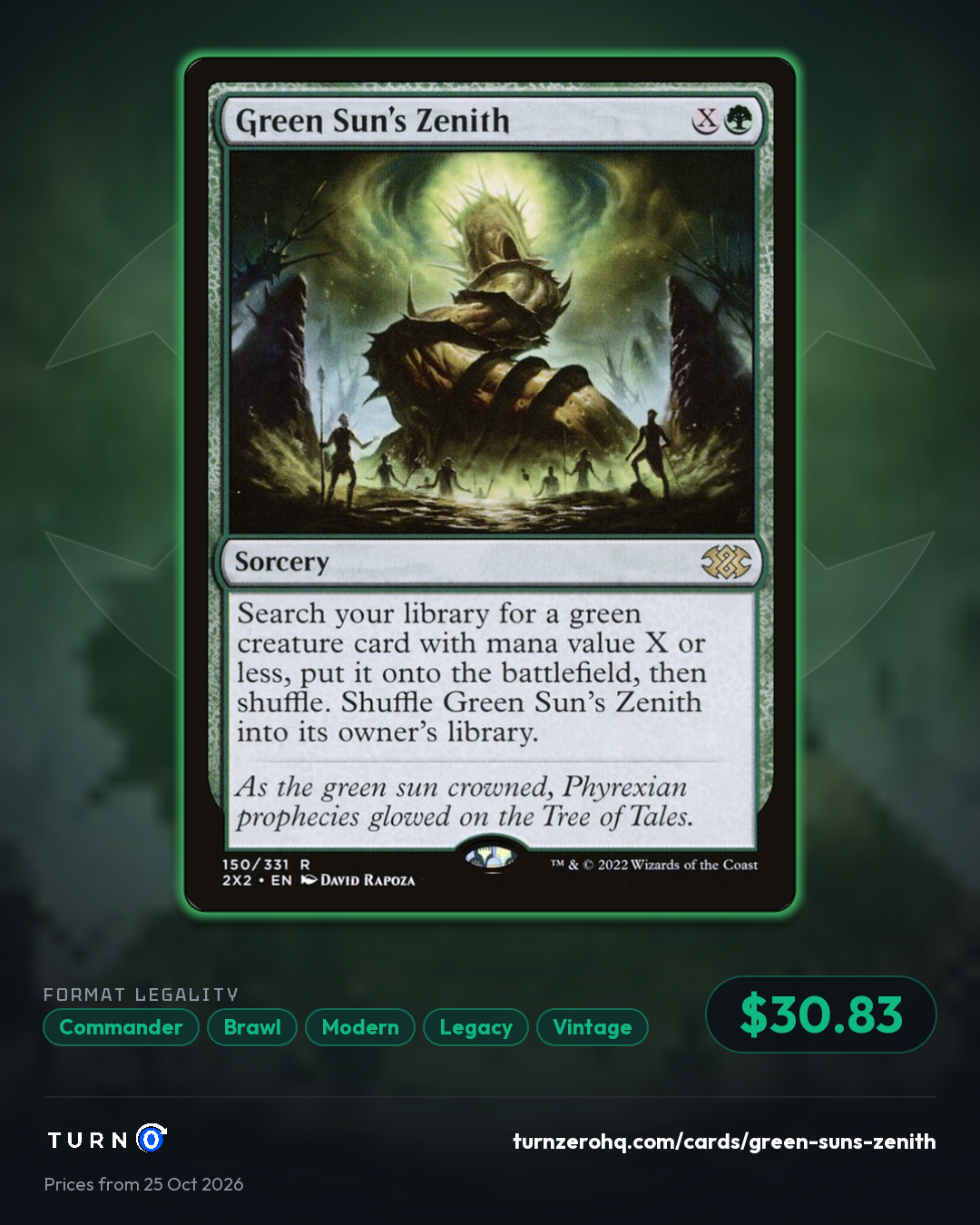 Shareable picture of Green Sun's Zenith