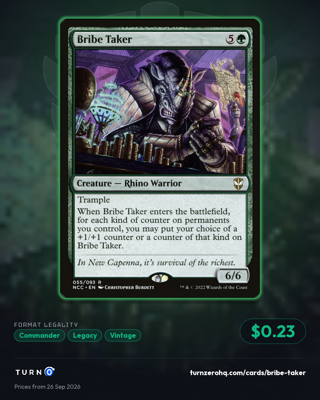 Shareable picture of Bribe Taker