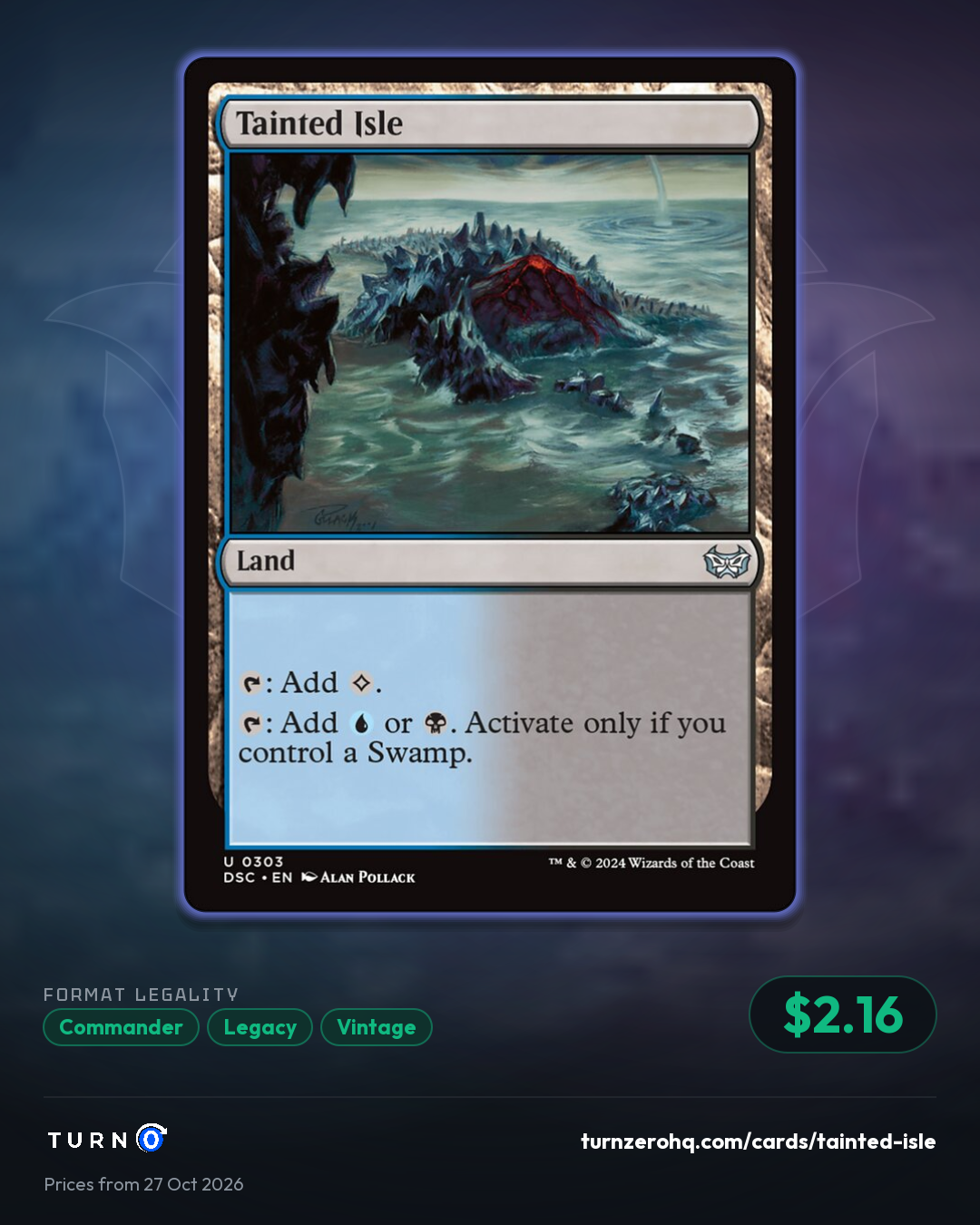 Shareable picture of Tainted Isle