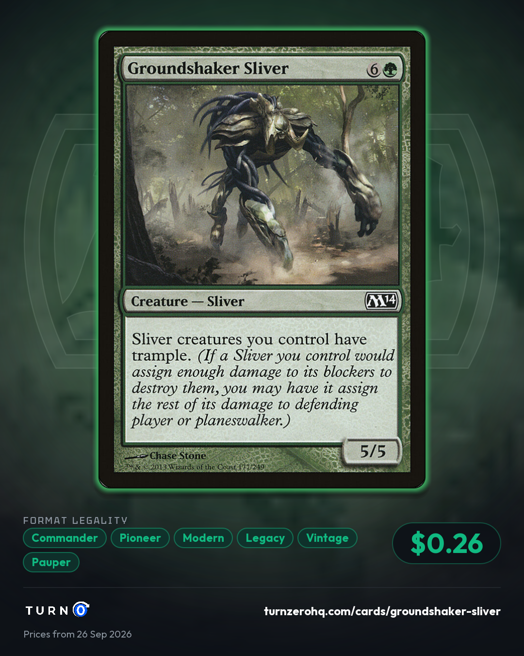 Shareable picture of Groundshaker Sliver