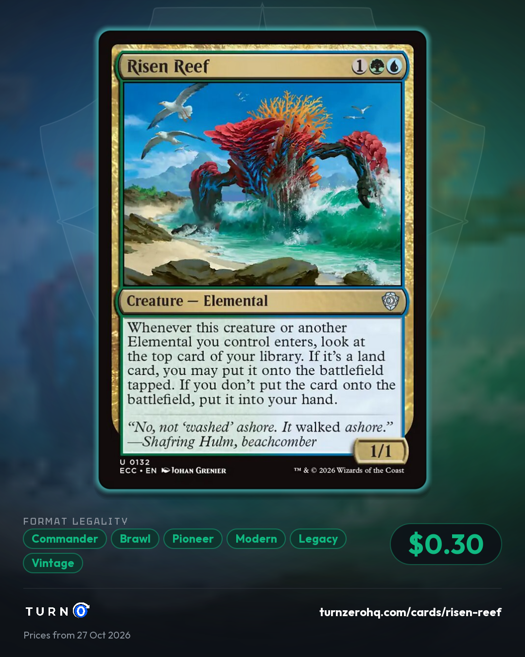 Shareable picture of Risen Reef