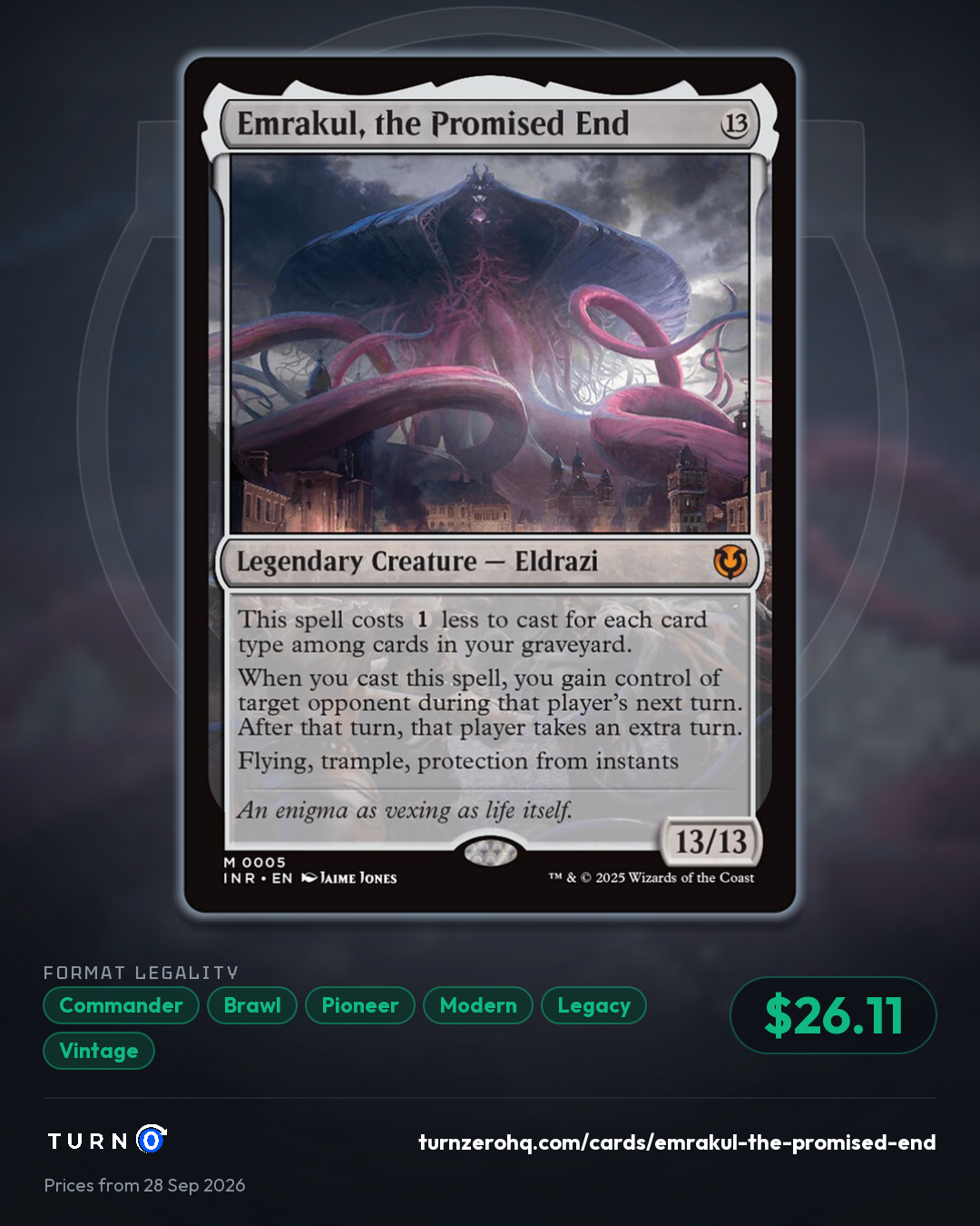 Shareable picture of Emrakul, the Promised End