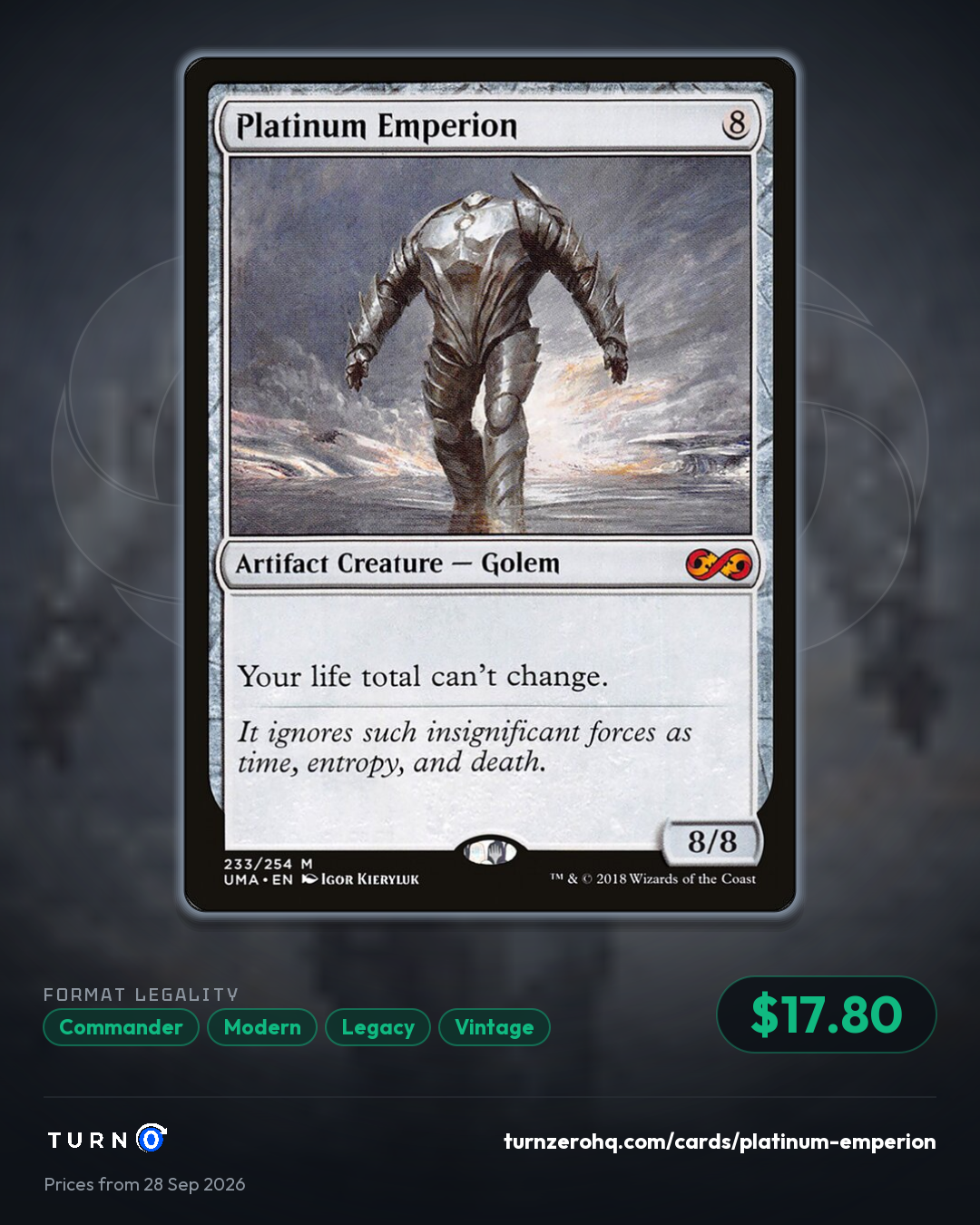 Shareable picture of Platinum Emperion