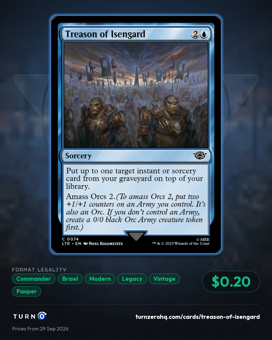 Shareable picture of Treason of Isengard