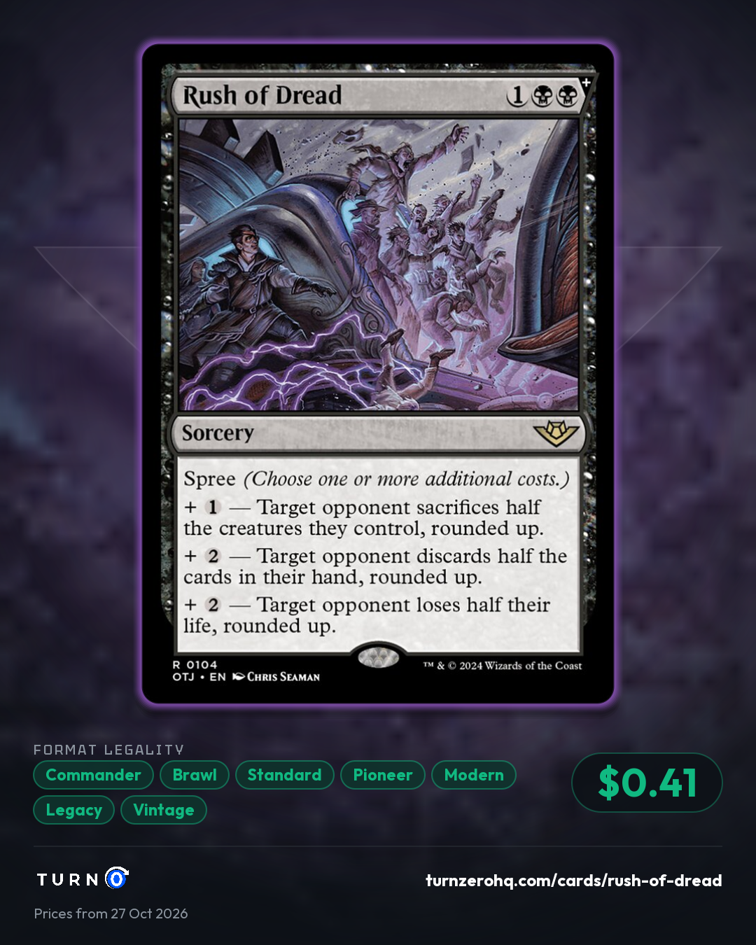Shareable picture of Rush of Dread