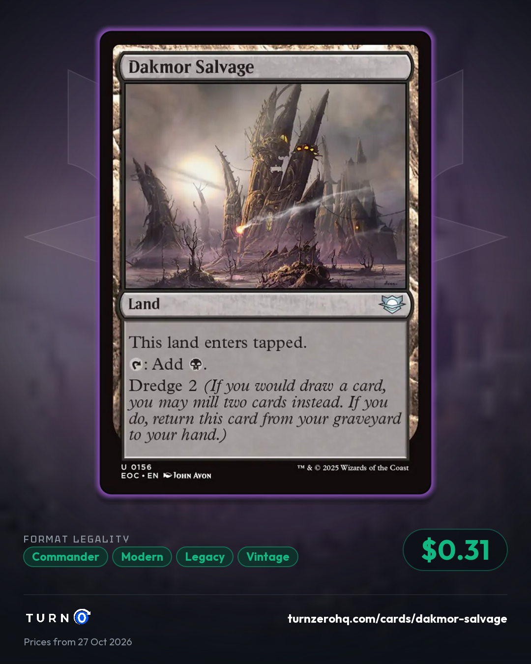 Shareable picture of Dakmor Salvage