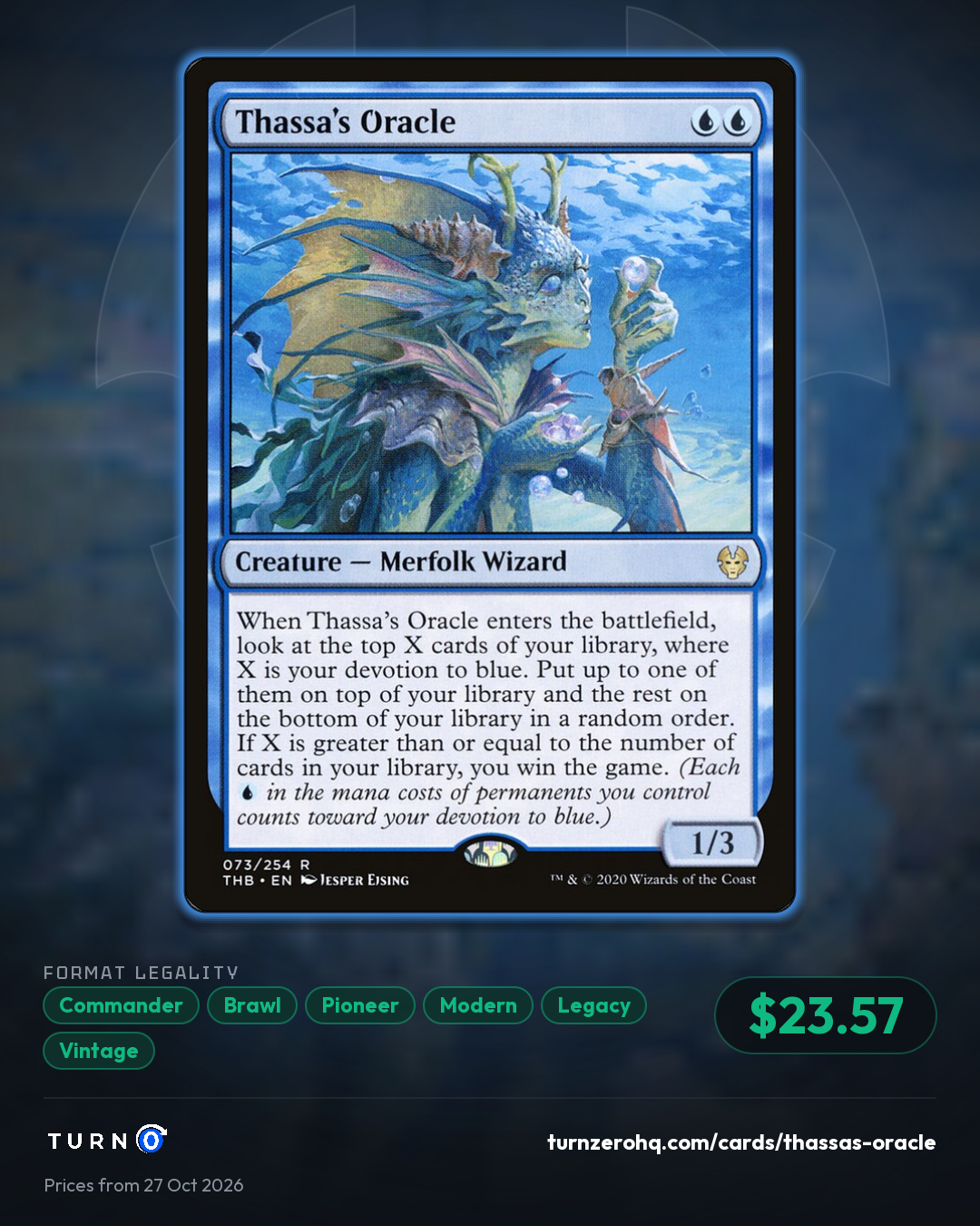 Shareable picture of Thassa's Oracle