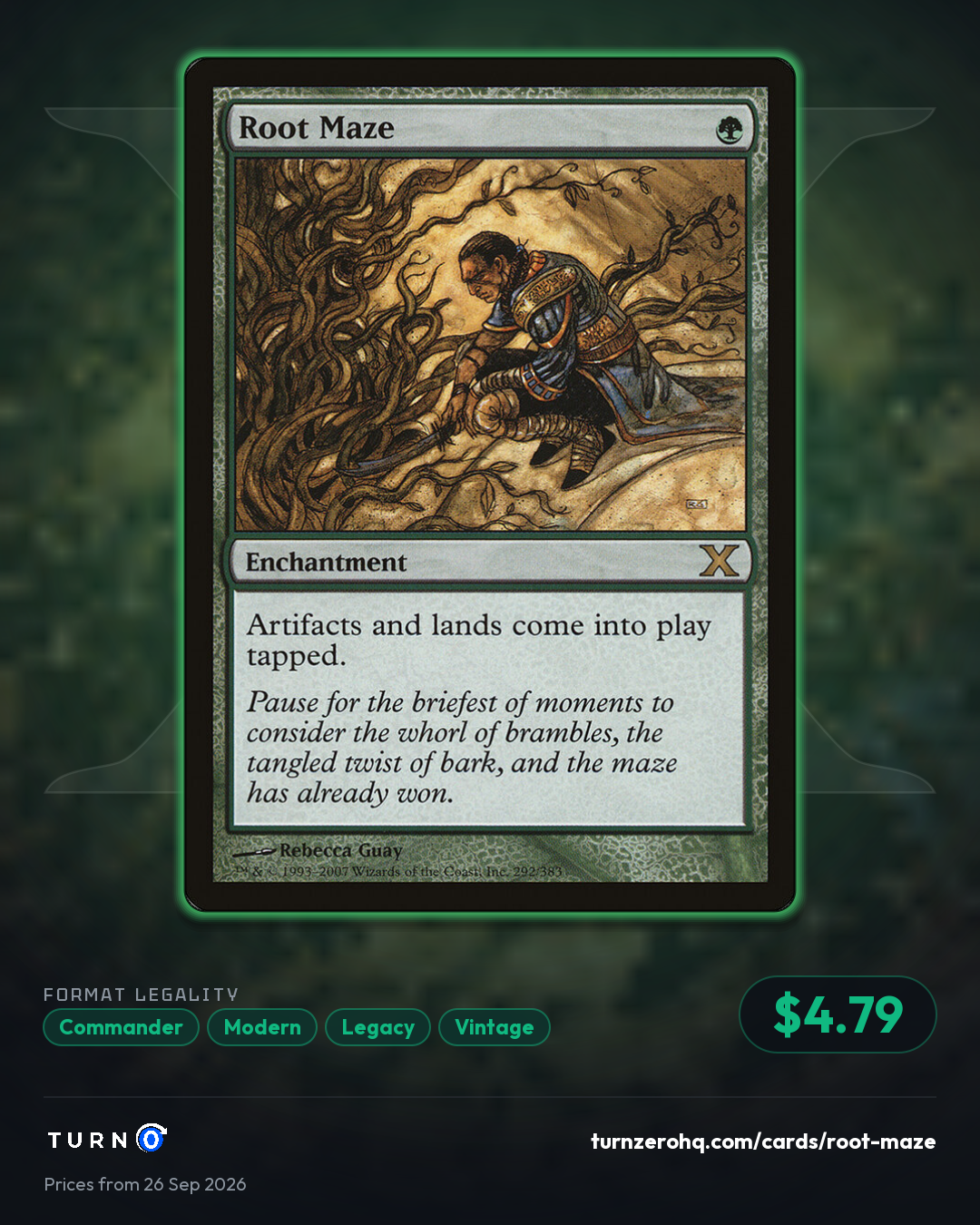 Shareable picture of Root Maze