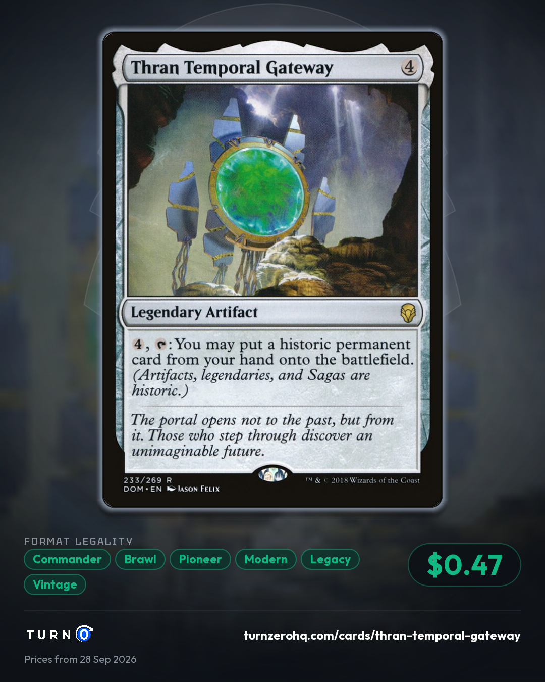 Shareable picture of Thran Temporal Gateway