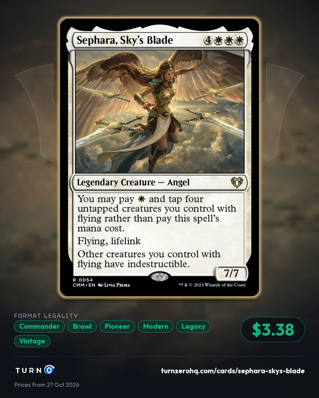 Shareable picture of Sephara, Sky's Blade